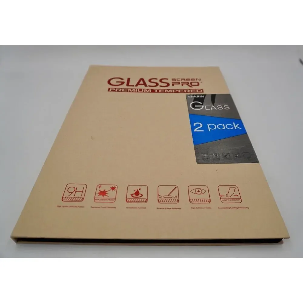 Premium Tempered Glass Screen Protector-2 -pack. Factory Sealed New, 34-16